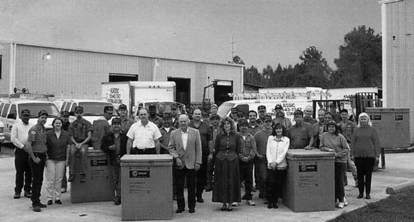 old-photo Majestic Air Conditioning Team