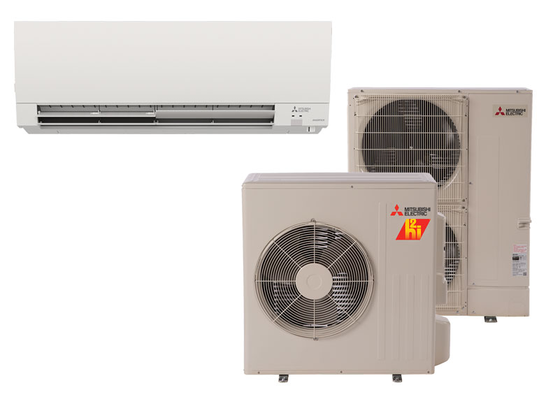Mitsubishi wall mounted ductless minisplit