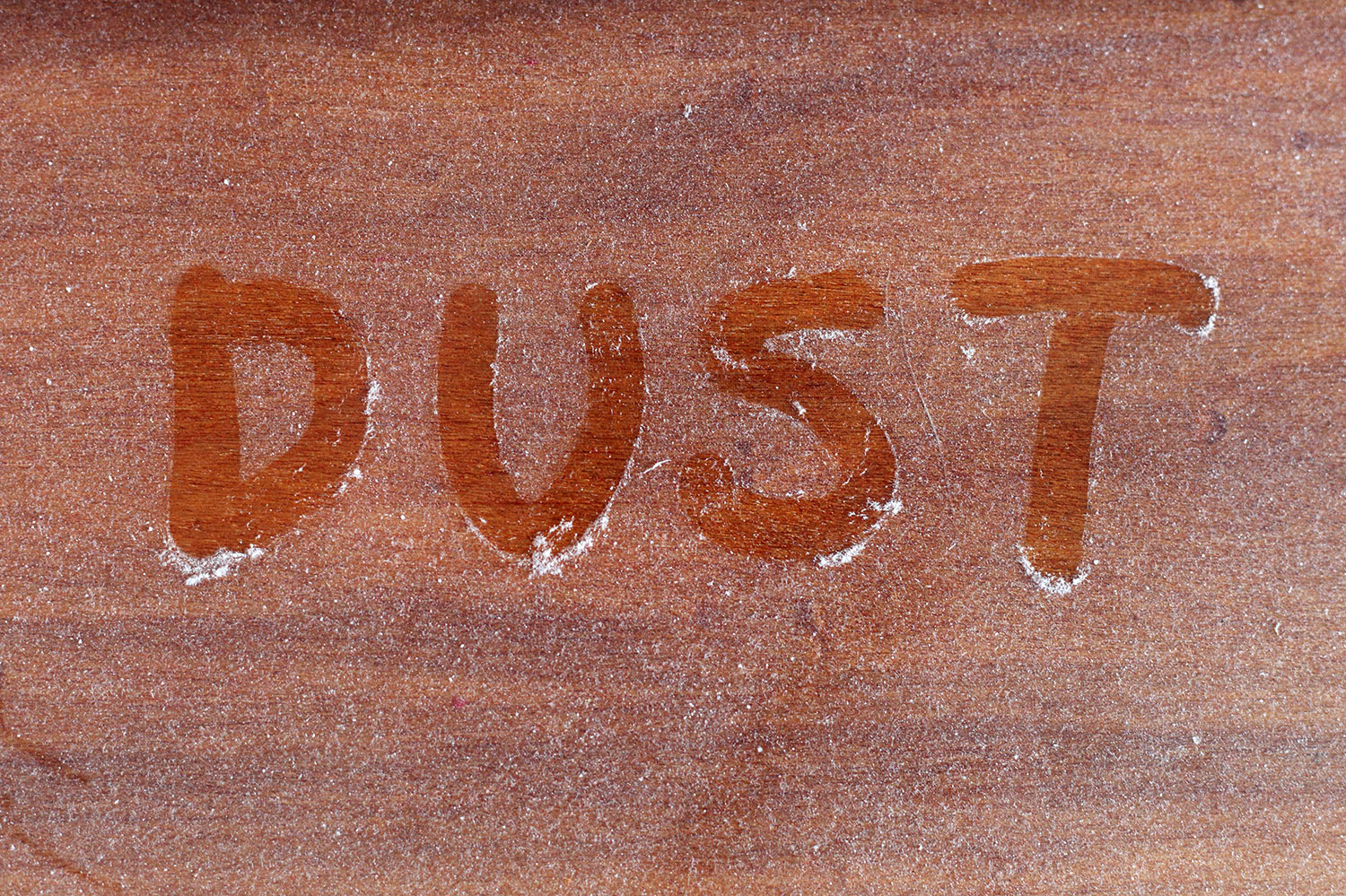 Image of dust on home furniture