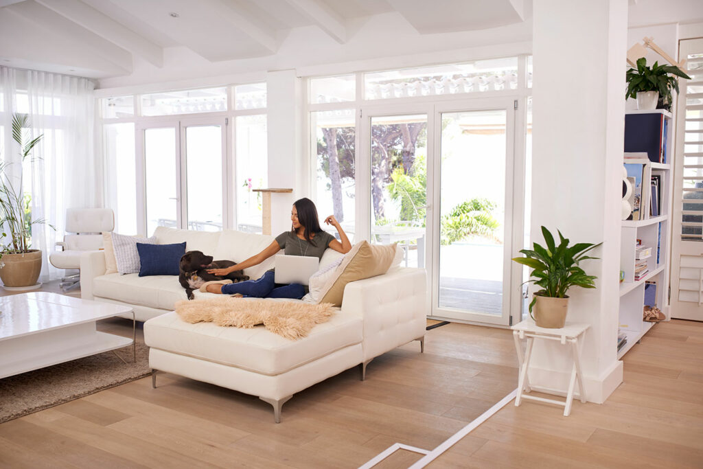 image depicting zones in a residential home